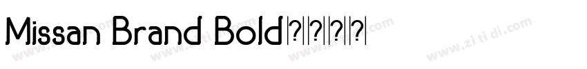 Missan Brand Bold字体转换